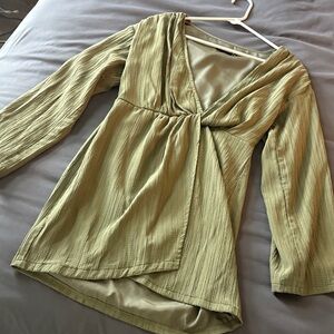 PrettyLittleThing Olive Mini Dress